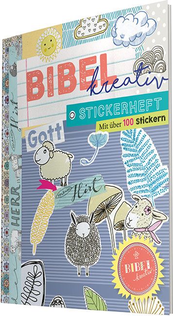 Produktbild: Stickerheft Bibel kreativ Der Herr ist mein Hirt