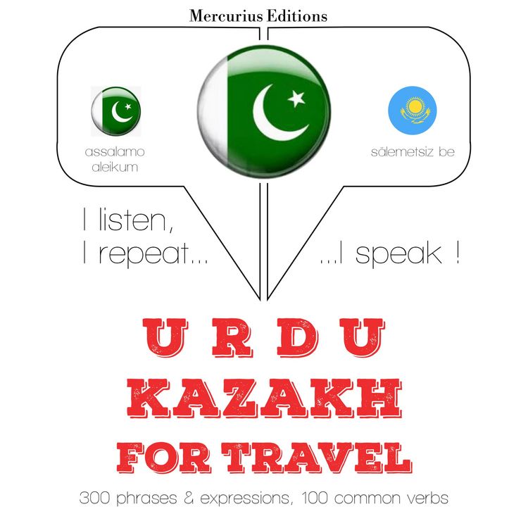 Produktbild: Travel words and phrases in Kazakh