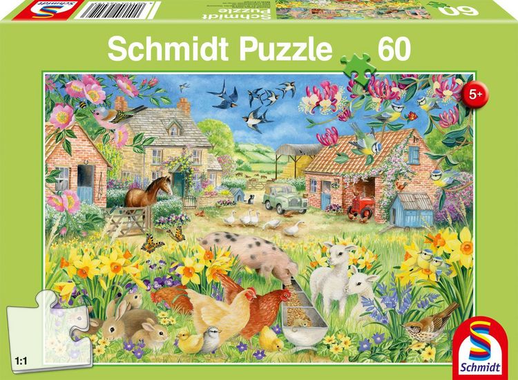 Produktbild: Schmidt Spiele - Mein kleiner Bauernhof, 60 Teile