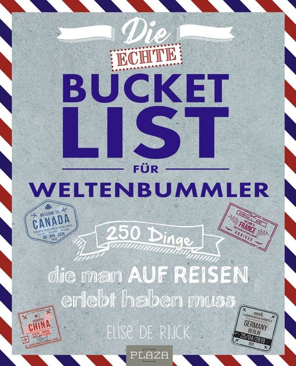 Produktbild: Die echte Bucket List f&uuml;r Weltenbummler