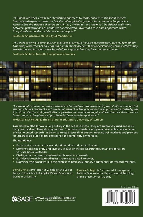 Produktbild: The SAGE Handbook of Case-Based Methods