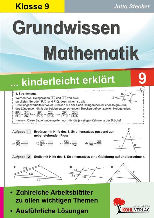 Produktbild: Grundwissen Mathematik / Klasse 9