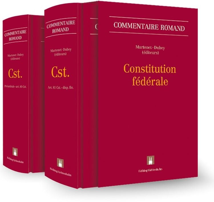 Produktbild: Constitution fédérale