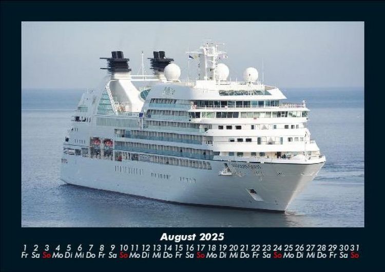 Produktbild: Boote und Segelschiffe 2025 Fotokalender DIN A5
