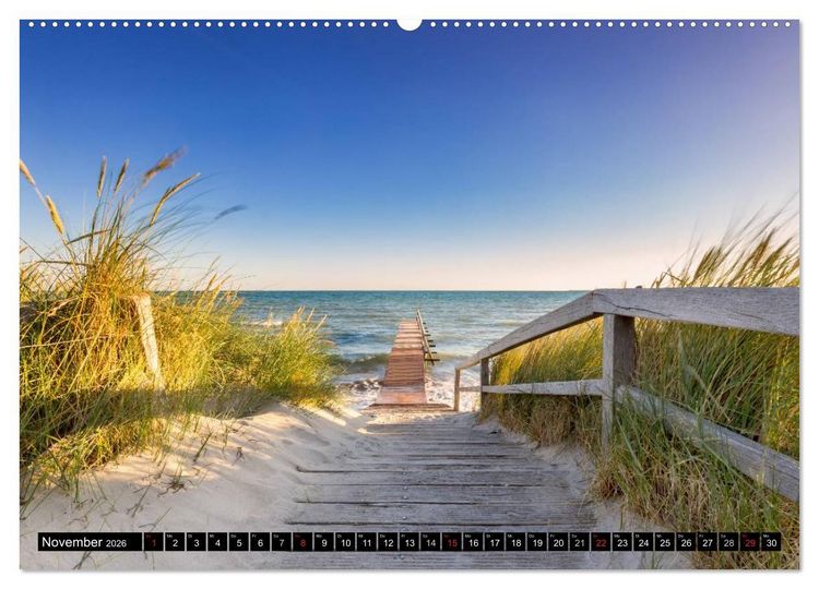 Produktbild: Stege zum Tr&auml;umen (Wandkalender 2026 DIN A2 quer), CALVENDO Monatskalender