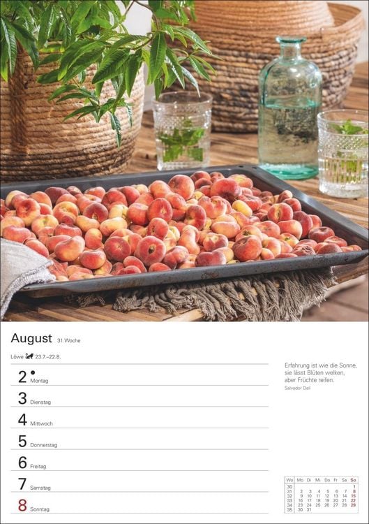 Produktbild: K&uuml;chenkalender Wochenplaner 2027 - 53 inspirierende Fotografien