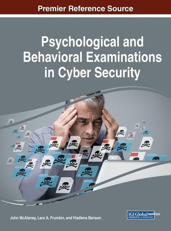 Produktbild: Psychological and Behavioral Examinations in Cyber Security