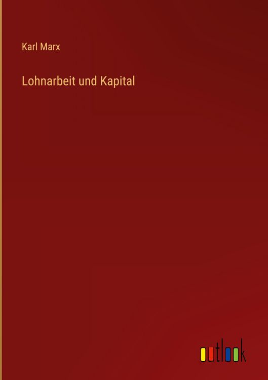 Produktbild: Lohnarbeit und Kapital