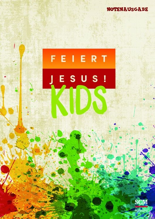 Produktbild: Feiert Jesus! Kids - Liederbuch (Notenausgabe)