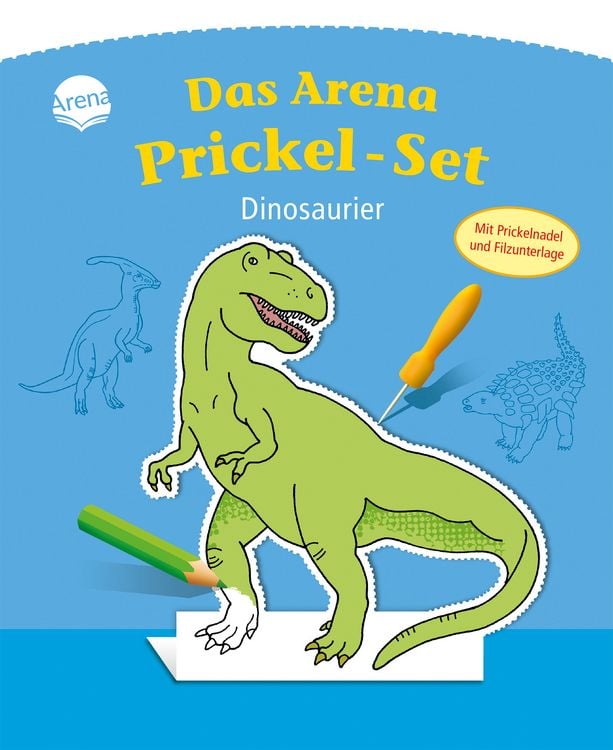 Produktbild: Das Arena Prickel-Set. Dinosaurier