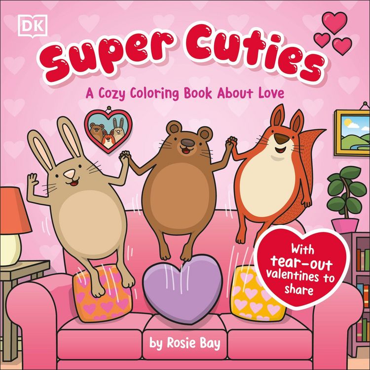Produktbild: Super Cuties: A Cozy Coloring Book about Love