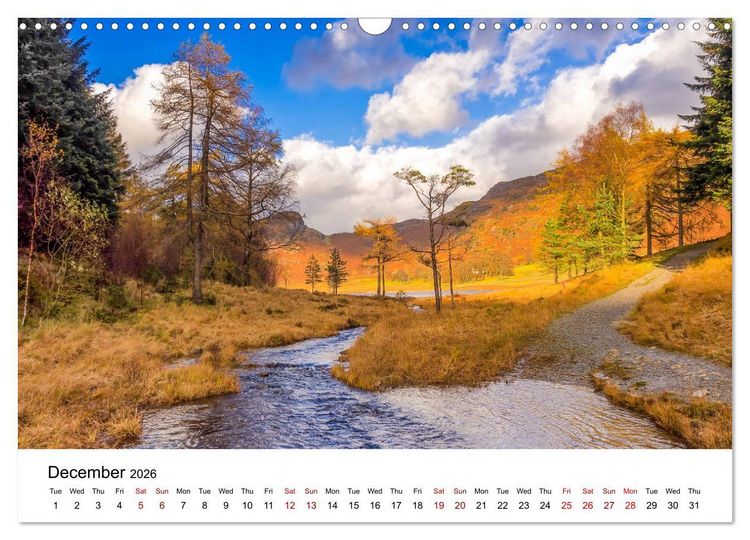 Produktbild: Lake District Secrets (Wall Calendar 2026 DIN A3 landscape), CALVENDO 12 Month Wall Calendar