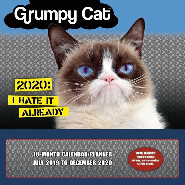 Produktbild: CAL-2020 GRUMPY CAT 18-MONTH W