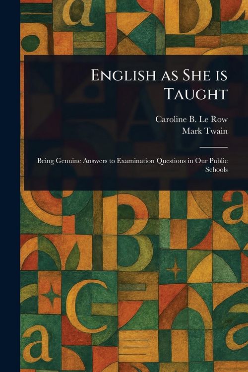 Produktbild: English as She is Taught