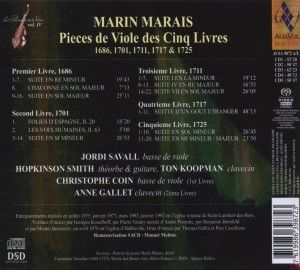 Produktbild: Savall/Smith/Koopman/Coin/Gallet: Pieces De Viole Des Cinq L