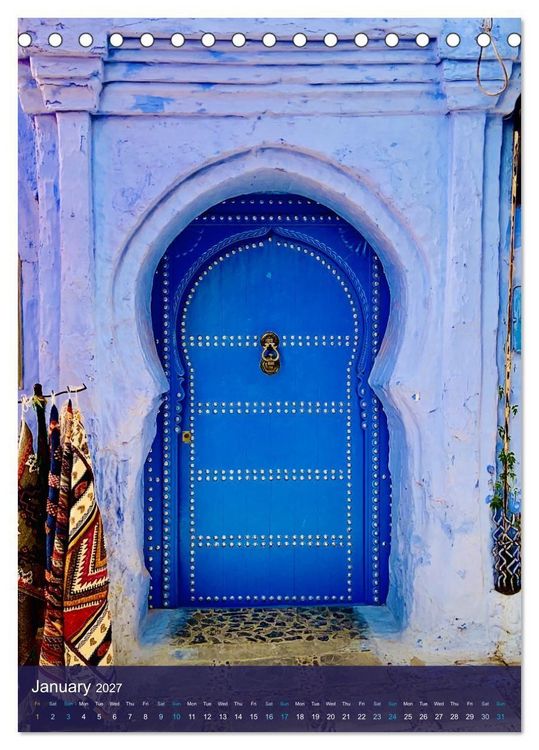 Produktbild: Global Doorways (Desk Calendar 2027 DIN A5 portrait), CALVENDO 12 Month DeskCalendar