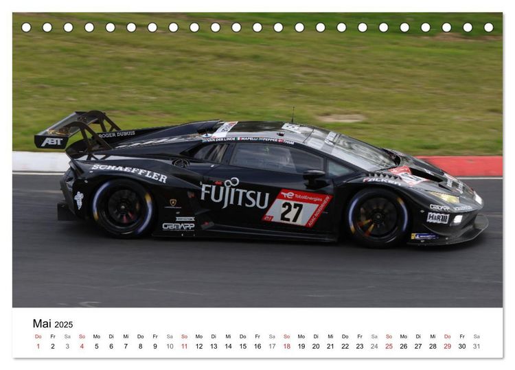 Produktbild: Motorsport aus Sant&rsquo;Agata (Tischkalender 2025 DIN A5 quer), CALVENDO Monatskalender