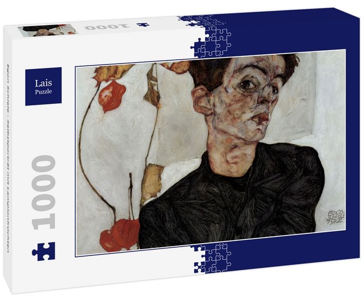 Produktbild: Lais Puzzle Egon Schiele - Selbstportr&auml;t mit Lampionfr&uuml;chten 1000 Teile