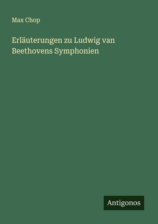 Produktbild: Erl&auml;uterungen zu Ludwig van Beethovens Symphonien