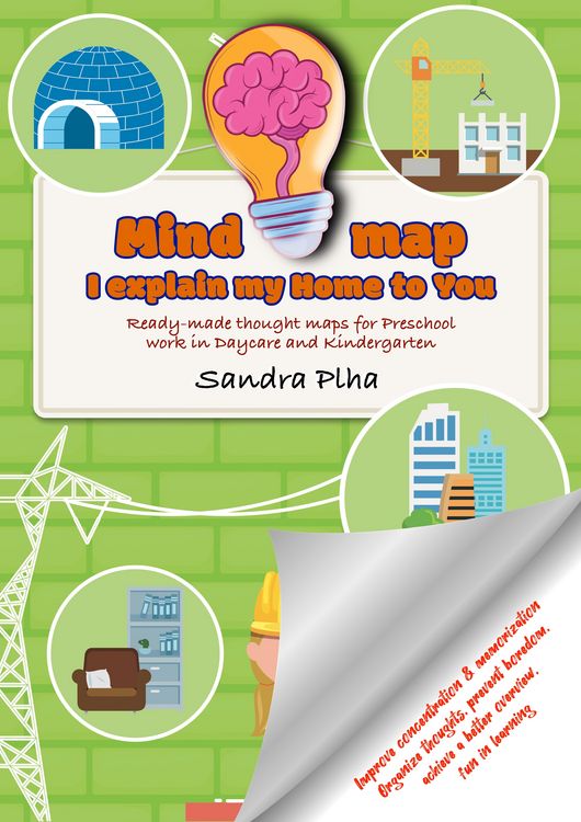 Produktbild: KitaFix-Mindmap I explain my Home to You (Ready-made thought maps for Preschool work in Daycare and Kindergarten)