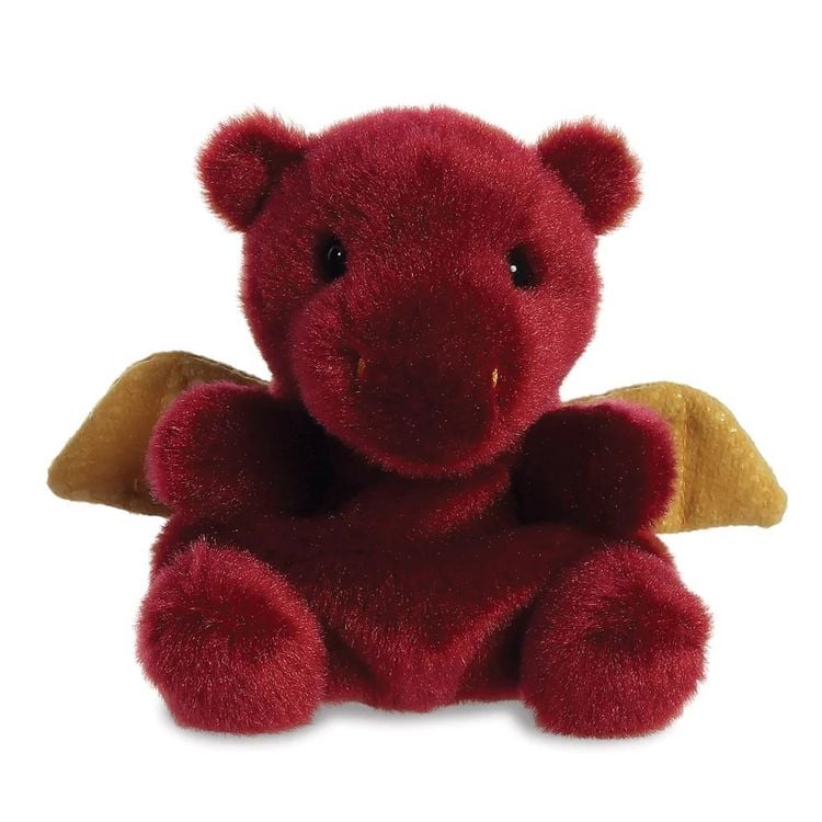 Produktbild: Aurora 33535 - Palm Pals Drache Aidan, Pl&uuml;schtier, 13 cm