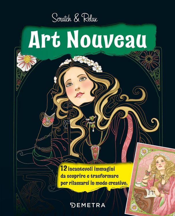 Produktbild: Art nouveau. Scratch & relax