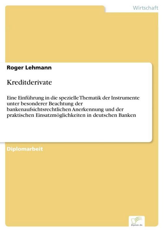 Produktbild: Kreditderivate