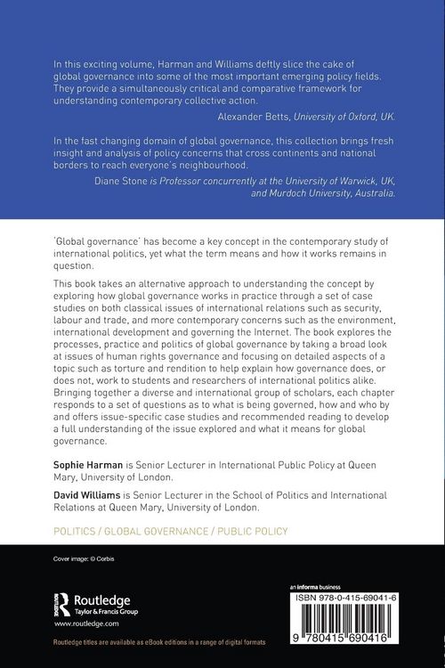 Produktbild: Governing the World?