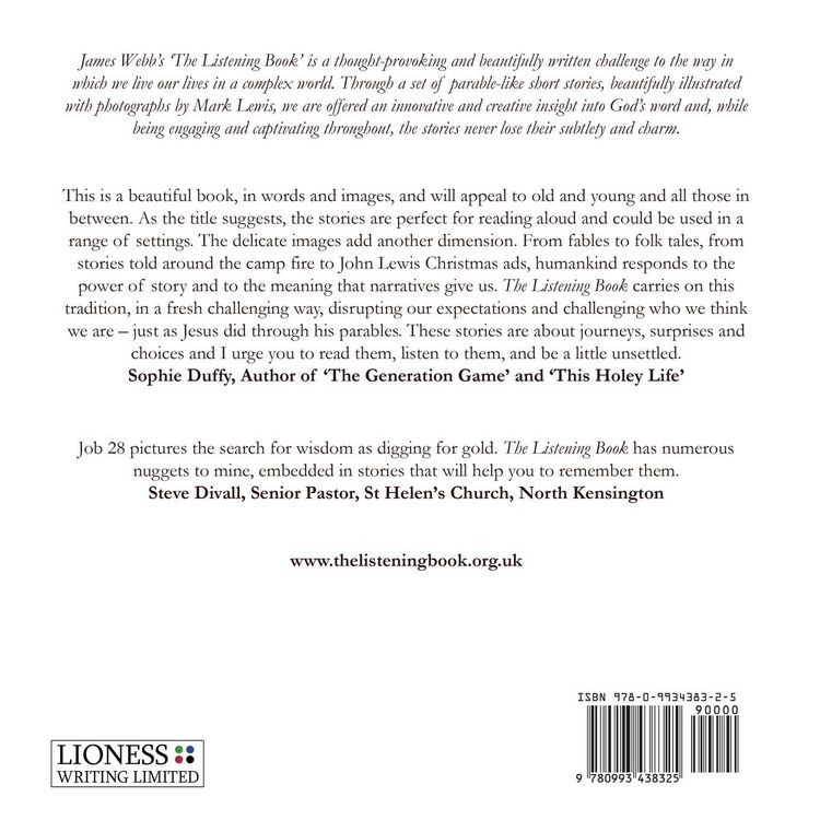 Produktbild: The Listening Book