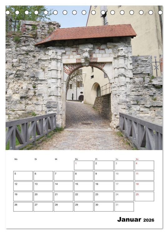 Produktbild: Einzigartiges Heidenheim (Tischkalender 2026 DIN A5 hoch), CALVENDO Monatskalender