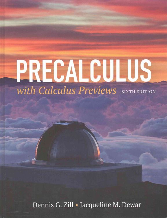 Produktbild: Precalculus with Calculus Previews