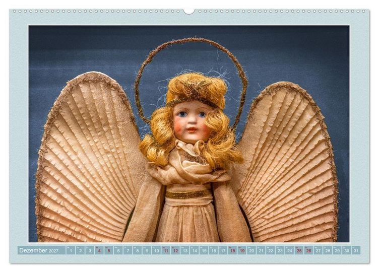 Produktbild: Die Puppengalerie (hochwertiger Premium Wandkalender 2027 DIN A2 quer), Kunstdruck in Hochglanz