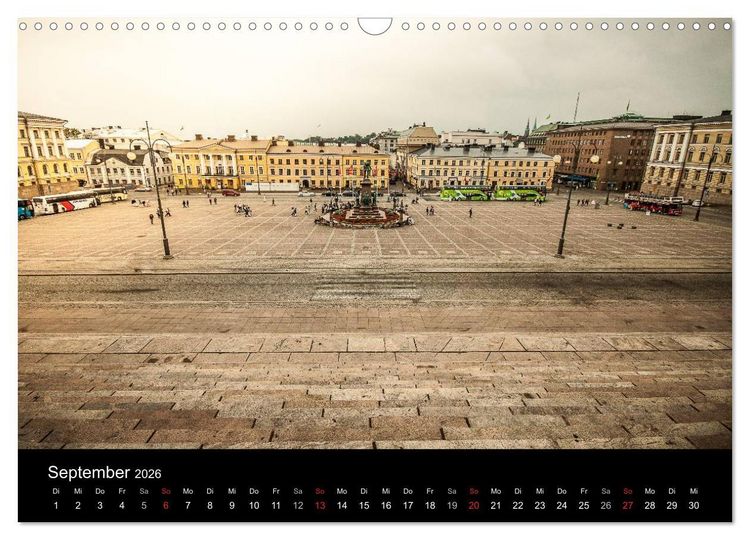 Produktbild: Helsinki / Besuchen - Entdecken - Erleben (Wandkalender 2026 DIN A3 quer), CALVENDO Monatskalender