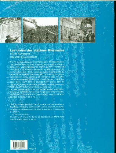 Produktbild: Les trains des stations thermales: Est et Auvergne