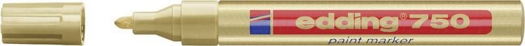 Produktbild: edding Glanzlackmarker 750 gold 2-4mm