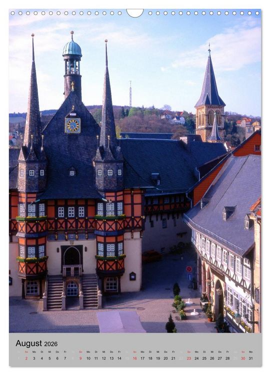 Produktbild: Der Harz und seine Sehensw&uuml;rdigkeiten (Wandkalender 2026 DIN A3 hoch), CALVENDO Monatskalender