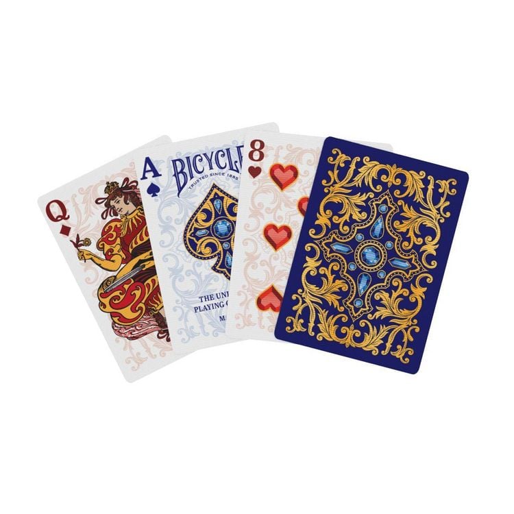 Produktbild: Bicycle Royal, Spielkarten 54 Blatt (inkl. 2 Joker), Pokerkarten, Romm&eacute;