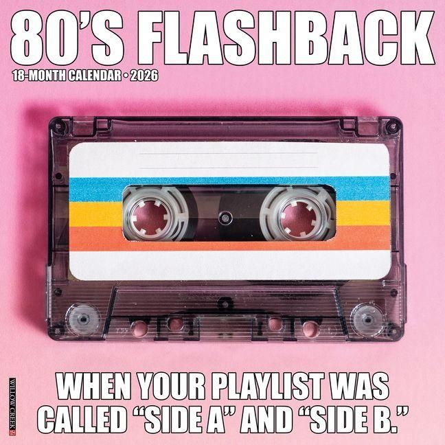 Produktbild: 80's Flashback 2026 Wall Calendar