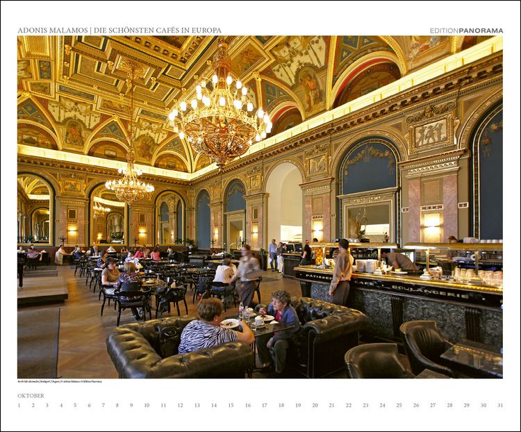 Produktbild: Die sch&ouml;nsten Caf&eacute;s in Europa