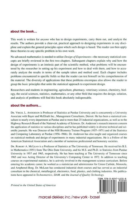 Produktbild: Design of Experiments