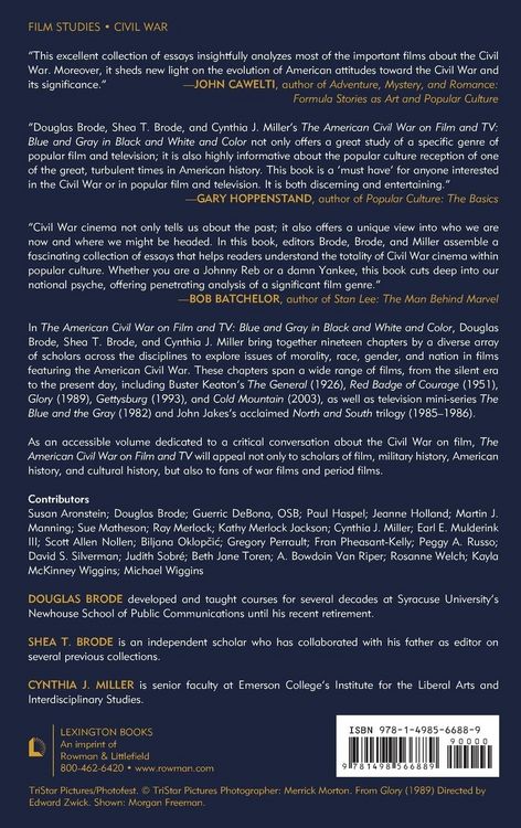 Produktbild: American Civil War on Film and TV