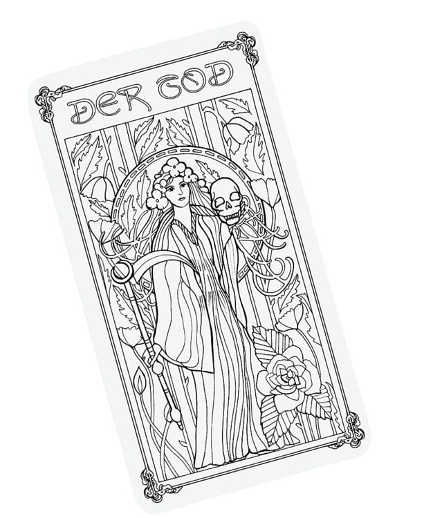 Produktbild: Tarot zum Ausmalen