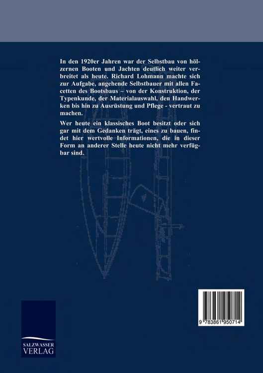 Produktbild: Bootskonstruktion, Bootsbau, Bootstypen