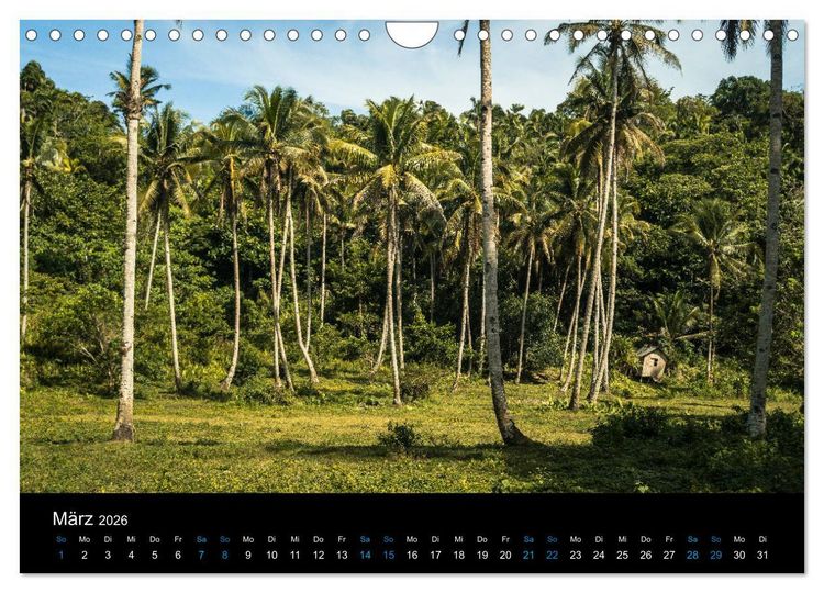 Produktbild: Philippinen Foto Wandkalender 2026 (Wandkalender 2026 DIN A4 quer), CALVENDO Monatskalender