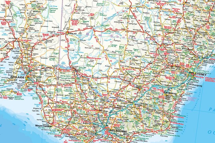 Produktbild: Reise Know-How Landkarte Australien | Australia (1:4.000.000)