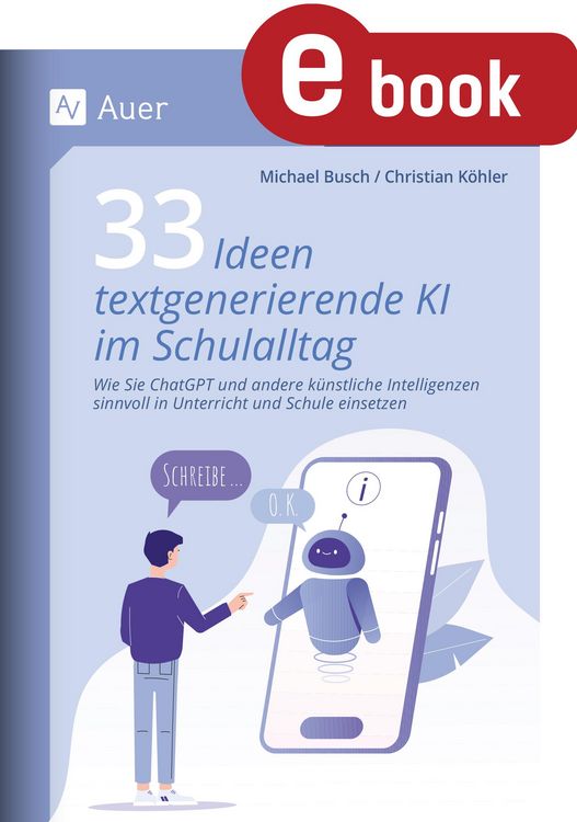 Produktbild: 33 Ideen textgenerierende KI im Schulalltag