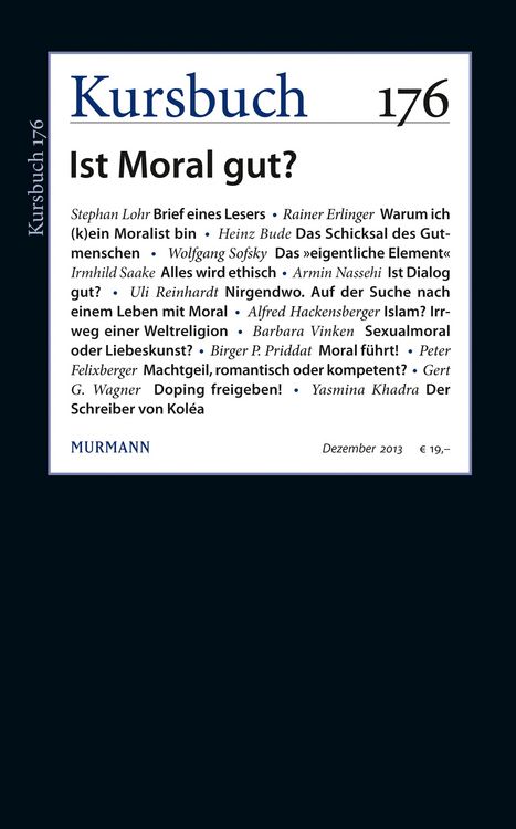 Produktbild: Kursbuch 176