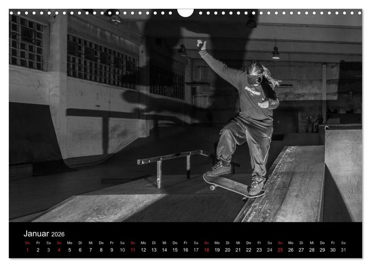 Produktbild: it's SKATEBOARDING (Wandkalender 2026 DIN A3 quer), CALVENDO Monatskalender