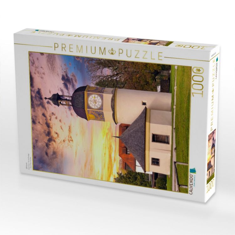 Produktbild: CALVENDO Puzzle Uhrturm | 1000 Teile Lege-Gr&ouml;&szlig;e 64x48cm Foto-Puzzle f&uuml;r gl&uuml;ckliche Stunden