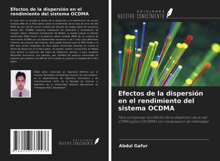 Produktbild: Efectos de la dispersi&oacute;n en el rendimiento del sistema OCDMA